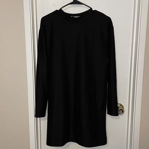 Zara Basic Crew Sweater Dress